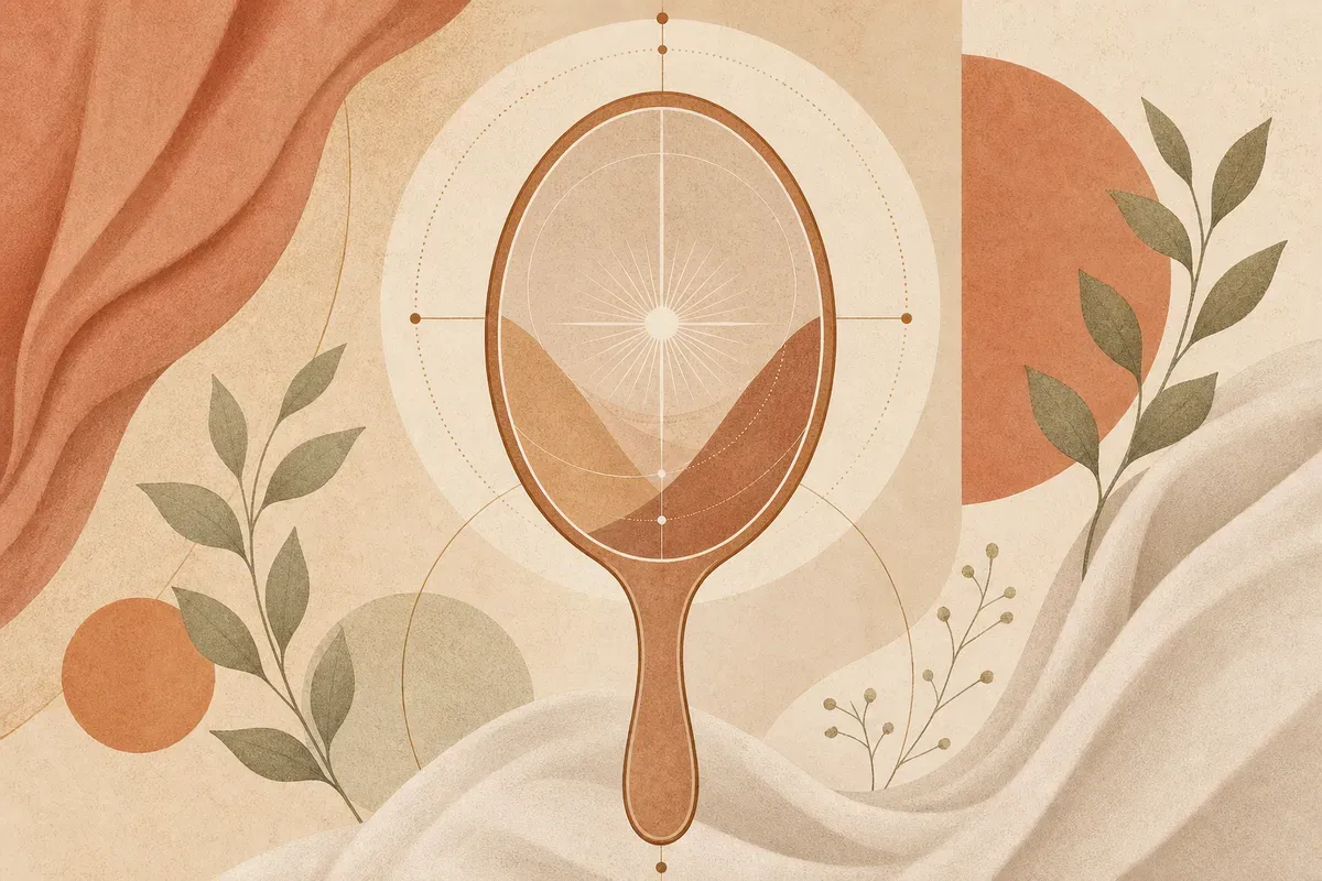 Ilustração da região das pálpebras indicando o uso do laser cirúrgico para incisão na blefaroplastia a laser.
