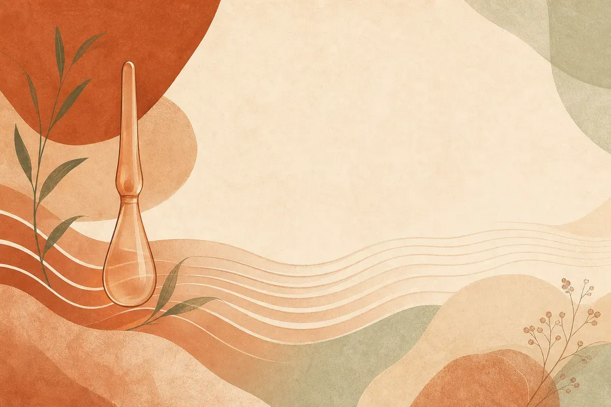 Ilustração da região anterior do pescoço com marcação dos pontos de aplicação de toxina botulínica nas linhas horizontais.