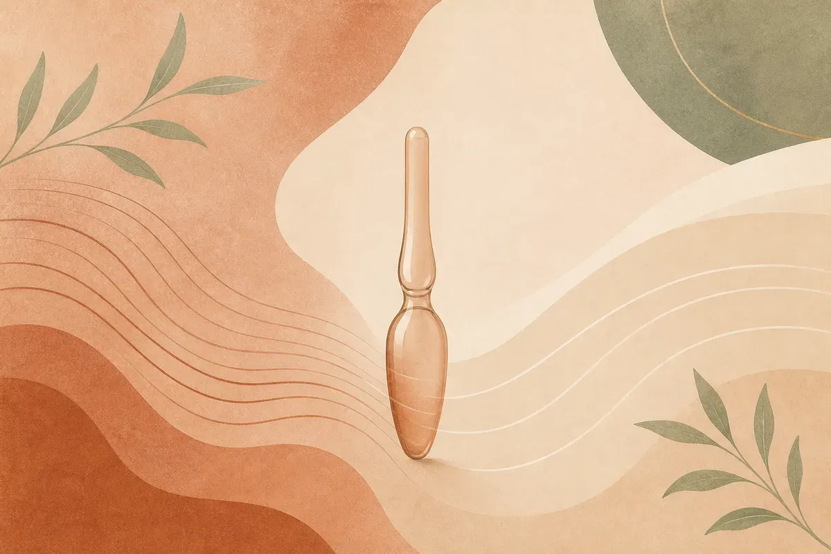 Ilustração de aplicação de toxina botulínica no músculo masseter, na lateral da mandíbula, para tratamento de bruxismo