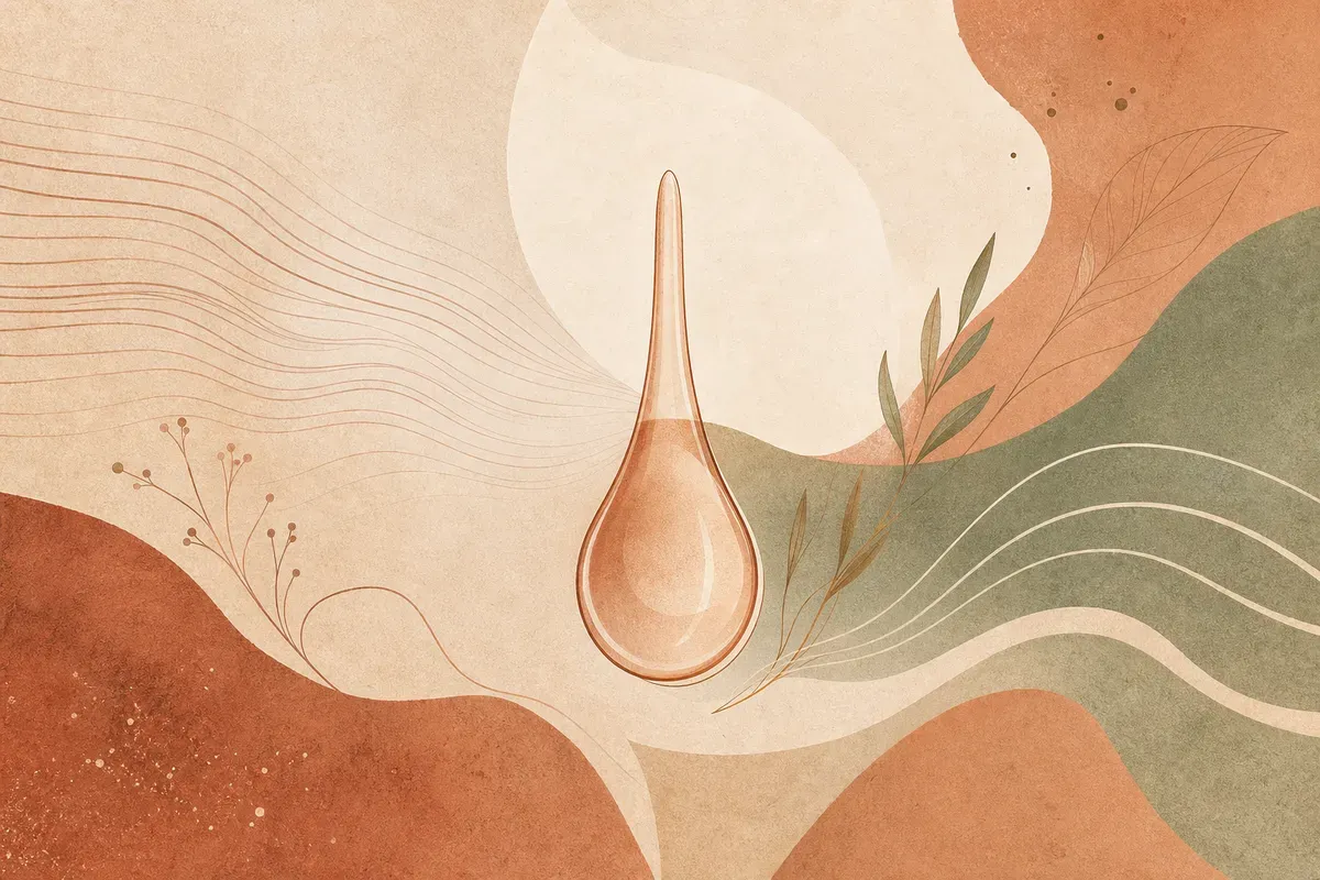 Ilustração de rosto feminino indicando regiões tratadas com toxina botulínica e com preenchedor de ácido hialurônico em um plano combinado.