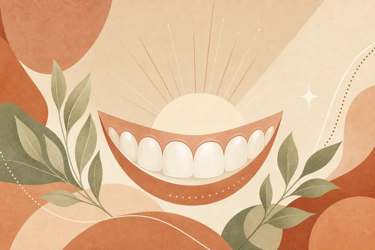 Ilustração de recontorno cirúrgico da gengiva, mostrando a margem gengival sendo esculpida para harmonizar o sorriso