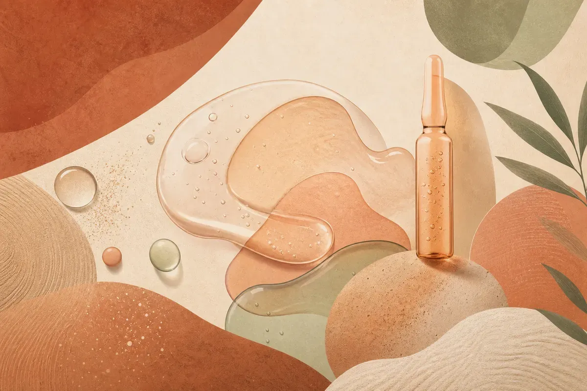 Ilustração de equipamento de microagulhas ultrafinas infundindo ativo na pele do rosto durante Microinfusão de Medicamentos (MMP).