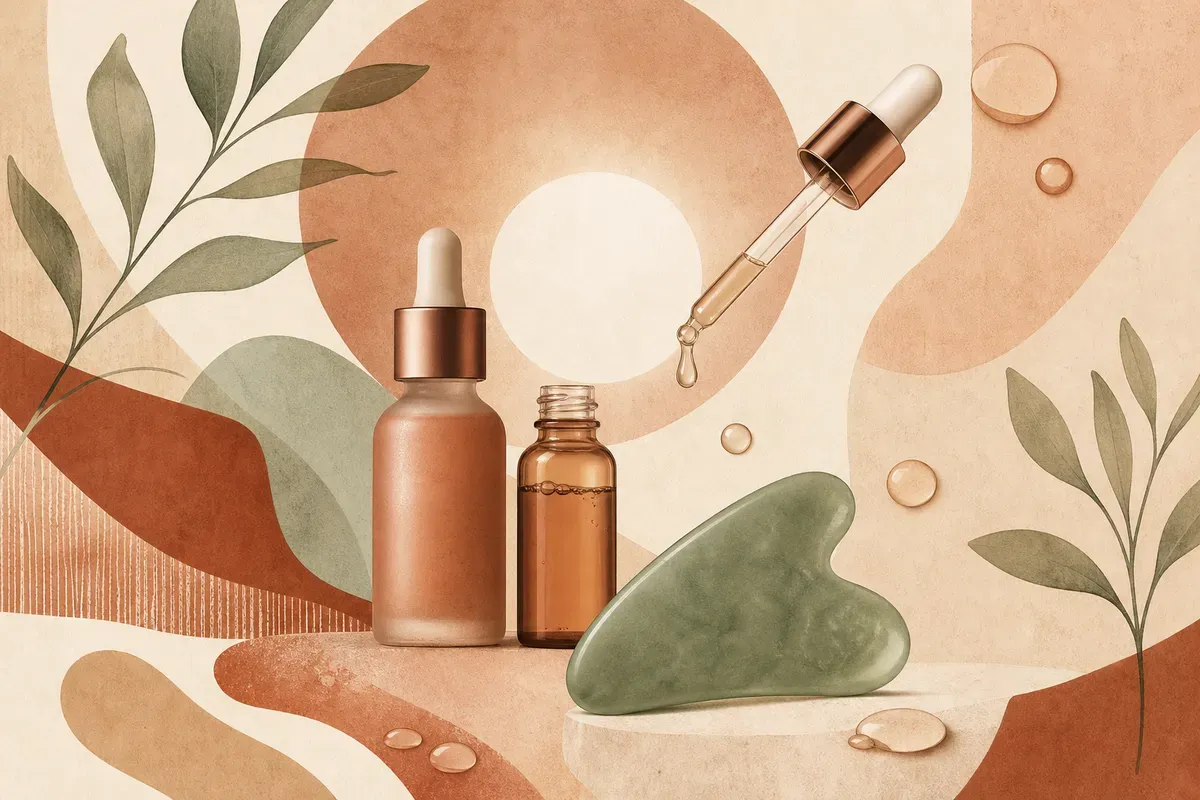 Ilustração de aplicação de peeling salicílico no rosto, com profissional passando o ácido na pele oleosa e acneica do paciente.
